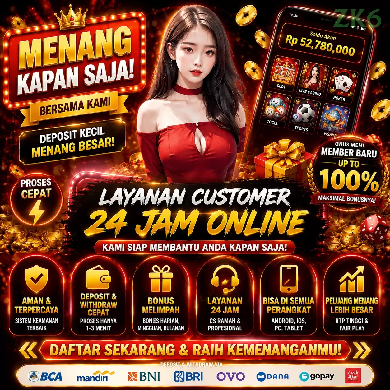 Cara Mendaftar dan Verifikasi Akun di zk6